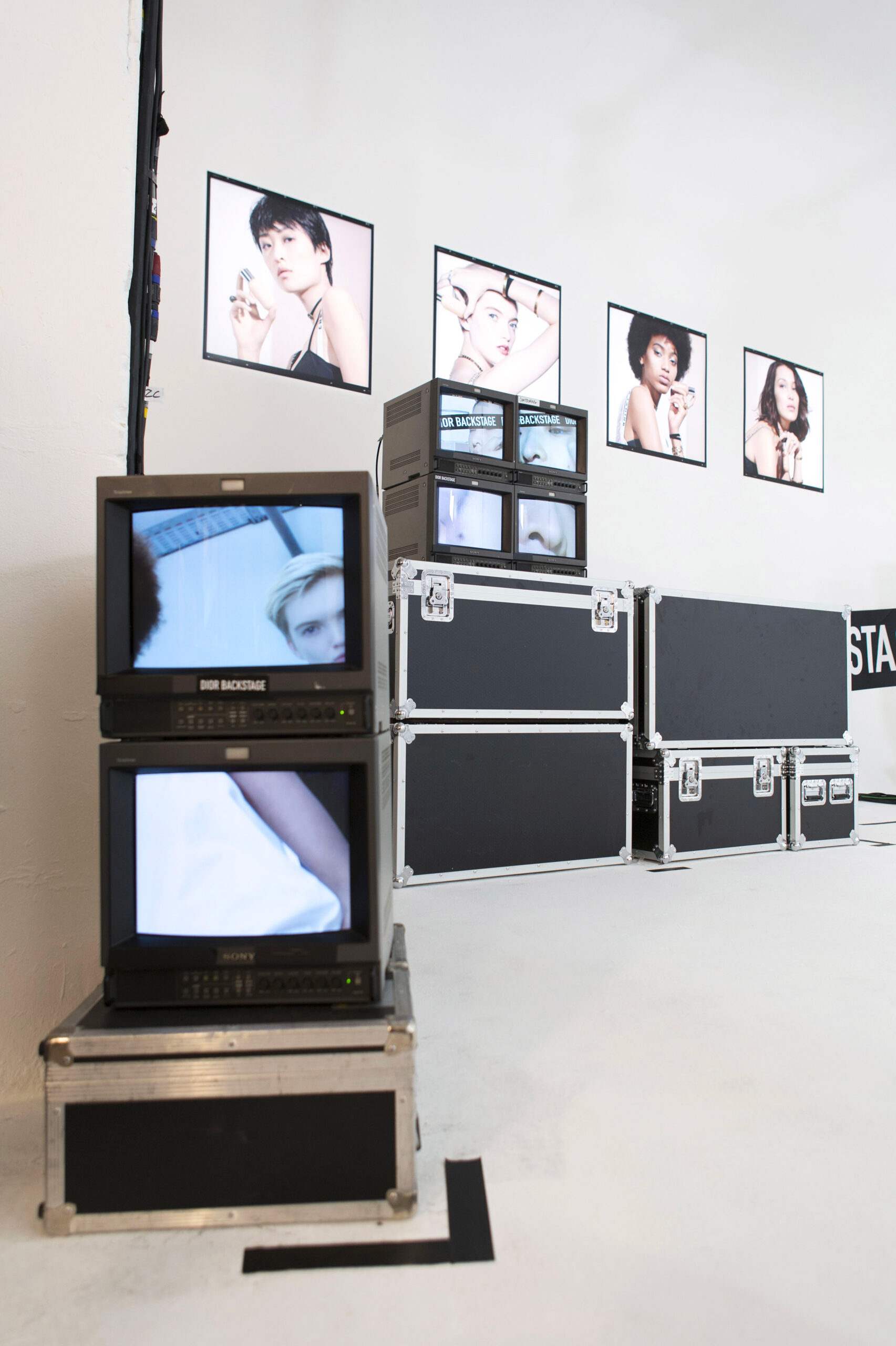 Dior Backstage Masterclass and content factory scenography by Golden Mama for Dior Beauty Makeup in London, Seoul, and New York